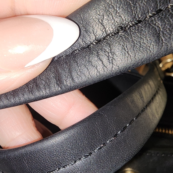 Coach Dreamer 31640 Elegant Black Leather Handbag - Picture 6 of 16